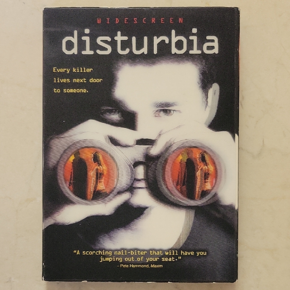 Disturbia Widescreen DVD